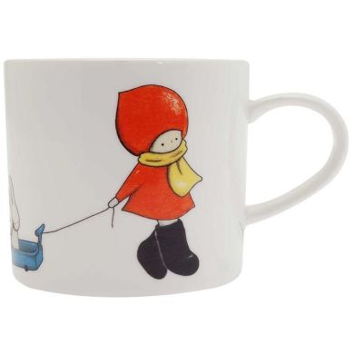 Чашка Santoro Poppi Loves Один за одним 755PL01, Білий