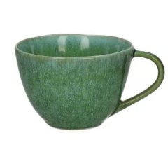 Чашка POMAX TREILLE, керамика, ⌀10.5, зеленая, арт.38103-GRE-05