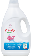 Органічний засіб для прання дитячої білизни Friendly organic квіти 2000 мл FR2205 8680088182205