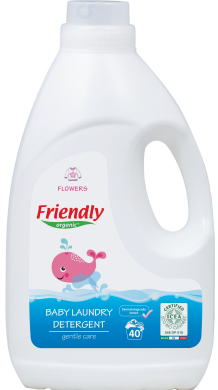 Органічний засіб для прання дитячої білизни Friendly organic квіти 2000 мл FR2205 8680088182205