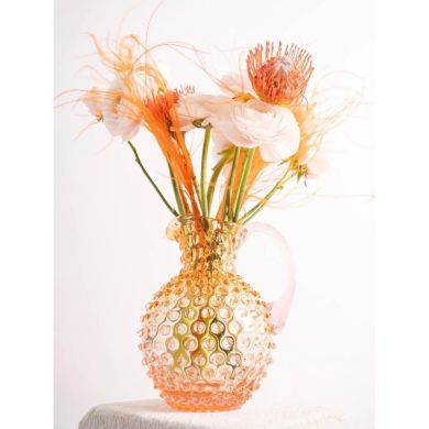 Глечик Sunrise Hobnail 2л, янтарно-рожевий KLIMCHI 16184/2000-8572/27