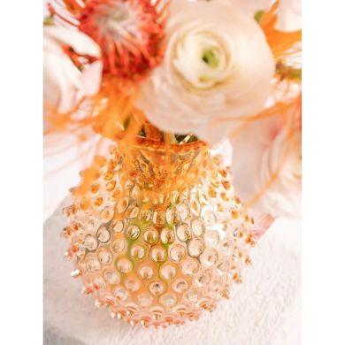 Глечик Sunrise Hobnail 2л, янтарно-рожевий KLIMCHI 16184/2000-8572/27