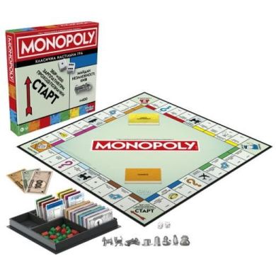 Гра настільна Монополія класична Hasbro gaming G0009