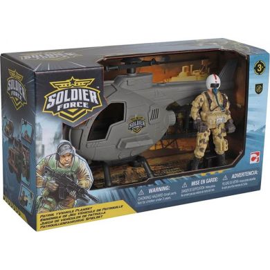 Игровой набор Солдаты PATROL HELICOPTER Chap Mei 545301