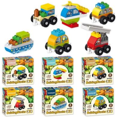 Конструктор DIY TOYS Міський транспорт-2 в асортименті DIY TOYS CJ-3978804