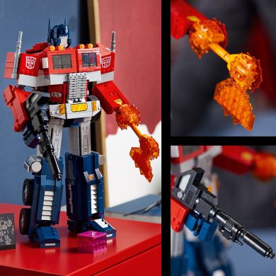Конструктор Оптимус Прайм LEGO Icons 1508 деталей 10302