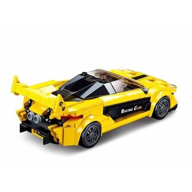 Конструктор SLUBAN M38-B0956 Model Bricks: Гоночна машина, 283 деталей