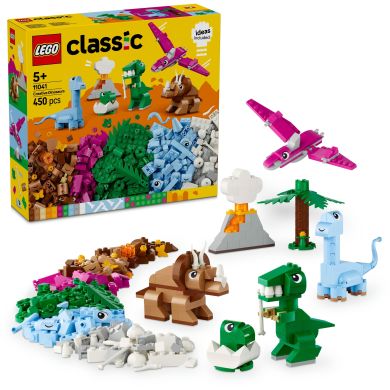 Конструктор Творческие динозавры LEGO Classic 11041