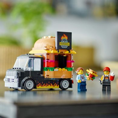 Конструктор Грузовик с гамбургерами LEGO City 60404