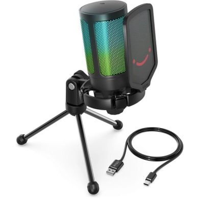 Мікрофон Fifine RGB AMPLIGAME A6V
