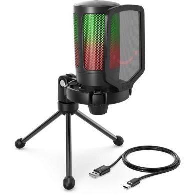 Мікрофон Fifine RGB AMPLIGAME A6V