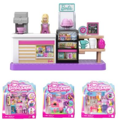Мінінабір Barbie Заклади міста серії Mini BarbieLand (в асортименті) JCR29