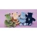 Мягкая игрушка DouDou Бегемот БАНДАНА миндально-зеленый 22 см, HO3177