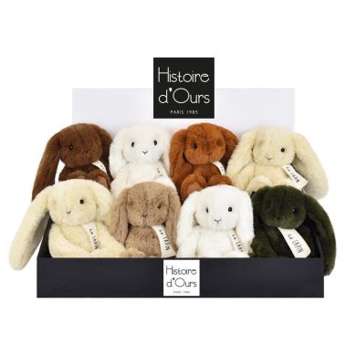 Мягкая игрушка DouDou Зайка 20 см в дисплее HO3241