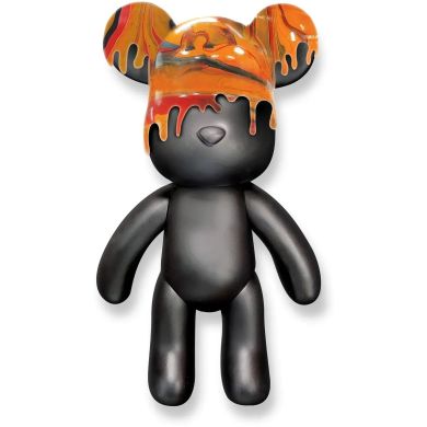 Набір для творчості Флюїд Арт Black Edition Ведмедик Моторошне частування Pour Palz GS-G87784/1