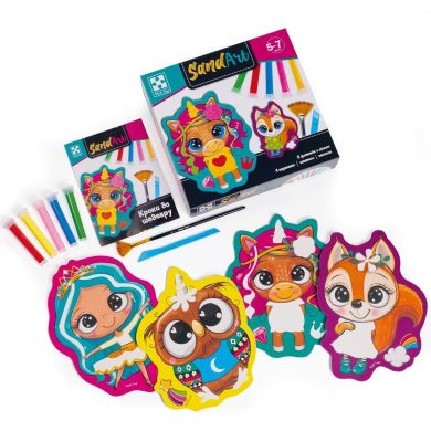 Набір для творчості Vladi Toys Санд арт Веселі друзі VT4501-01