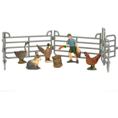 Набор игрушек животного Ферма в ассортименте KIDS TEAM Q9899-X14