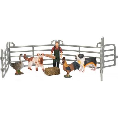 Набор игрушек животного Ферма в ассортименте KIDS TEAM Q9899-X14