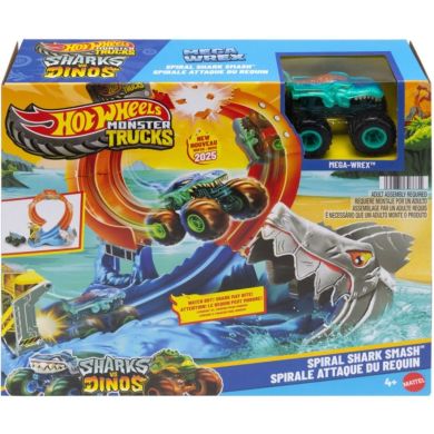 Набір Монстроатака акули Monster Trucks Hot Wheels JFR08