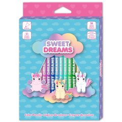 Набір олівців 36 шт трикутник в упаковці Sweet Dreams KL11246
