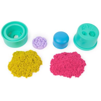 Набір піску для творчості KINETIC SAND КАЗКОВІ КВІТИ (2 кольори, 227 g, аксес.) 71677