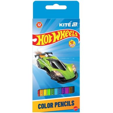 Карандаши цветные, 12 шт. Hot Wheels HW25-051