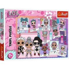 Пазли (200 елементів ) L.O.L. Surprise! Милі ляльки / Дівчата із загадками Trefl 13288