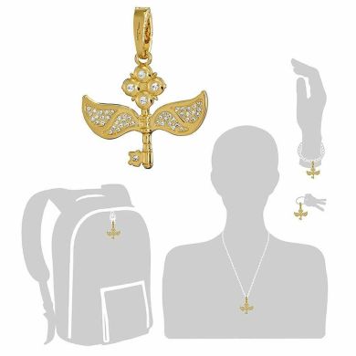 Подвеска The Noble Collection Гарри Поттер Летающий ключ NN1029
