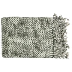 Плед вовна 170&times;130 см, зелений TRICOT POMAX 41336-GRE-10
