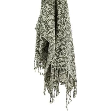 Плед вовна 170&times;130 см, зелений TRICOT POMAX 41336-GRE-10