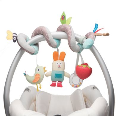 Розвивальна спіраль Taf Toys для коляски та автокрісла В садку 12105, Сірий