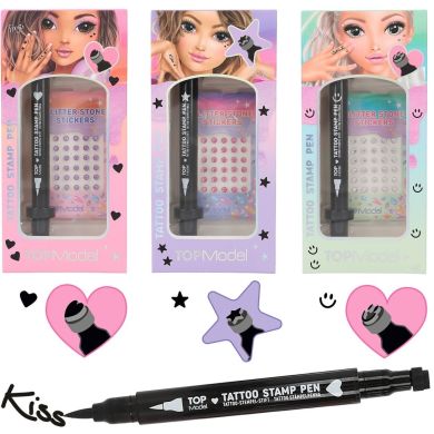 Ручка для татуювання з блискучими стразами TOPModel BEAUTY and ME 0412745