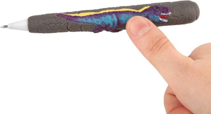 Ручка шариковая Dino World Динозавр с эффектом изменения цвета в ассортименте 46708
