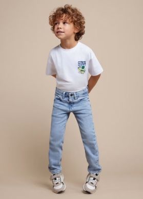 Штани джинсові для хлопчика Slim Fit р.98 Блакитний Mayoral 515