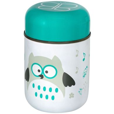 Термоконтейнер bbluv &trade; Fo&ouml;d для харчових продуктів з ложкою B0122-A, Білий