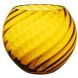 Ваза для квітів Egg Marika бурштинова, діаметр 15 см, 1800 мл KLIMCHI 8215/23-85/21