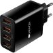 Зарядний пристрій Canyon Universal 4xUSB із захистом від перенапруг,black(In. 100V-240V,Out. 5V-5A) CNE-CHA06B