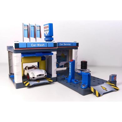 Игрушечный набор Автосервисная станция с автомойкой BOSCH (Бош) Klein 8647