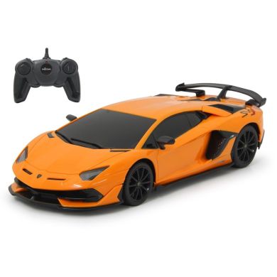 Автомобиль на р/к Lamborghini Aventador SVJ 1:24 оранжевый 2,4 ГГц Rastar Jamara 405186