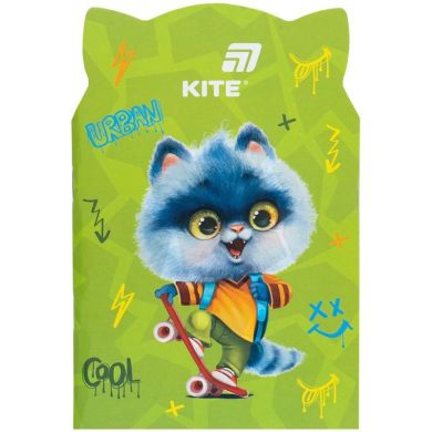 Блокнот мягкий переплет, 48 листов, Skate cat K25-461-1
