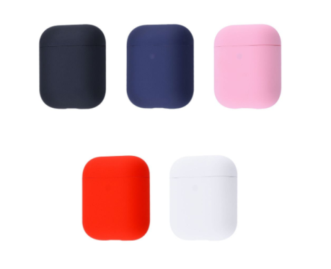 Чехол Coteetci Silicone Case for AirPods 1/2 white 23609