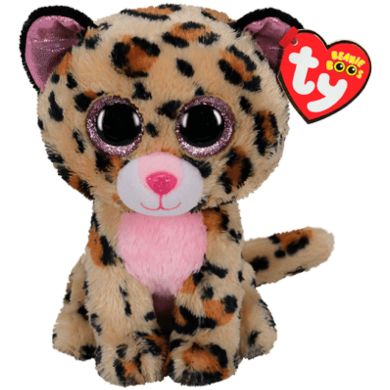 Дитяча іграшка м&rsquo;яконабивна Beanie Boos 36490 Леопард LIVVIE 25 см TY 36490