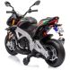 Електромотоцикл Aprilia Tuono V4 1100 RR, чорний Italy Design, 12В Jamara 46589 4042774464196