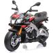 Електромотоцикл Aprilia Tuono V4 1100 RR, чорний Italy Design, 12В Jamara 46589 4042774464196