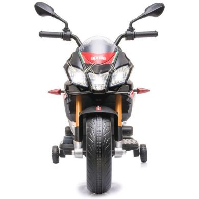 Електромотоцикл Aprilia Tuono V4 1100 RR, чорний Italy Design, 12В Jamara 46589 4042774464196