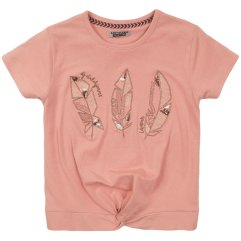 Футболка дитяча DJ Dutchjeans з малюнком рожева р. 140 E38007-45