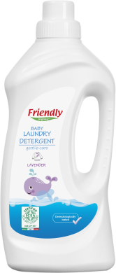 Органічний засіб для прання дитячої білизни Friendly organic лаванда 1000мл FR2410 8680088182410