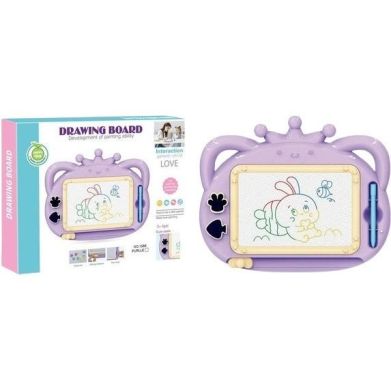 Іграшка DIY TOYS Магнітна дошка для малювання з короною CJ-3974319