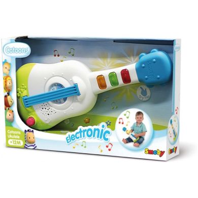 Іграшка для розвитку Smoby Toys Cotoons Гавайська гітара зі звуковим і світловим ефектами 110503