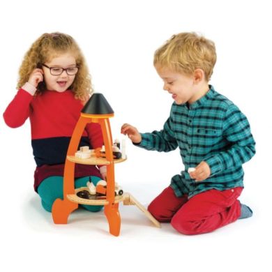 Іграшка з дерева Космічний Ракетний Набір Tender Leaf Toys TL8311